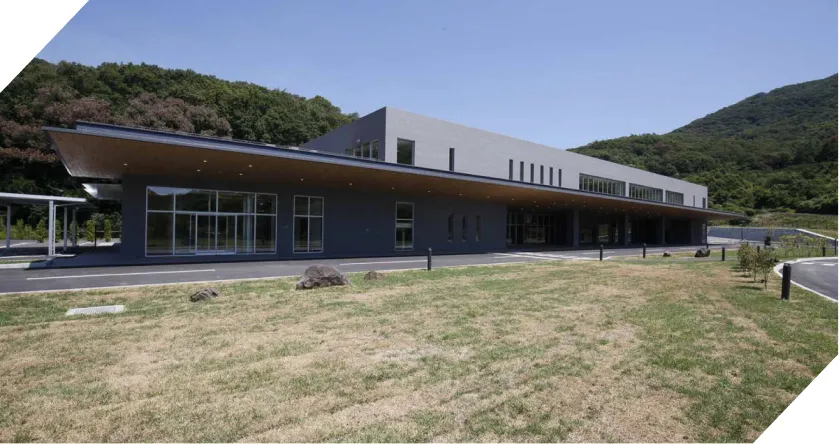 栃木市斎場 あじさいの杜の外観